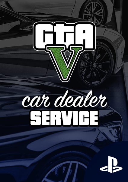 GTA car dealer service for PS4 and PS5